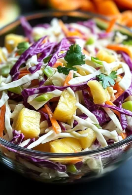 Easy Pineapple Coleslaw