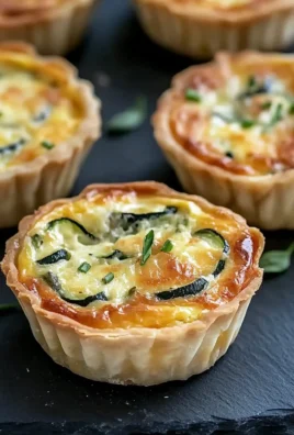 Fresh Mini Zucchini Quiche