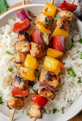 Hawaiian Chicken Kabobs