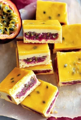 Mango and Passionfruit Bars