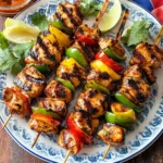 Mexican Barbecue Chicken Skewers