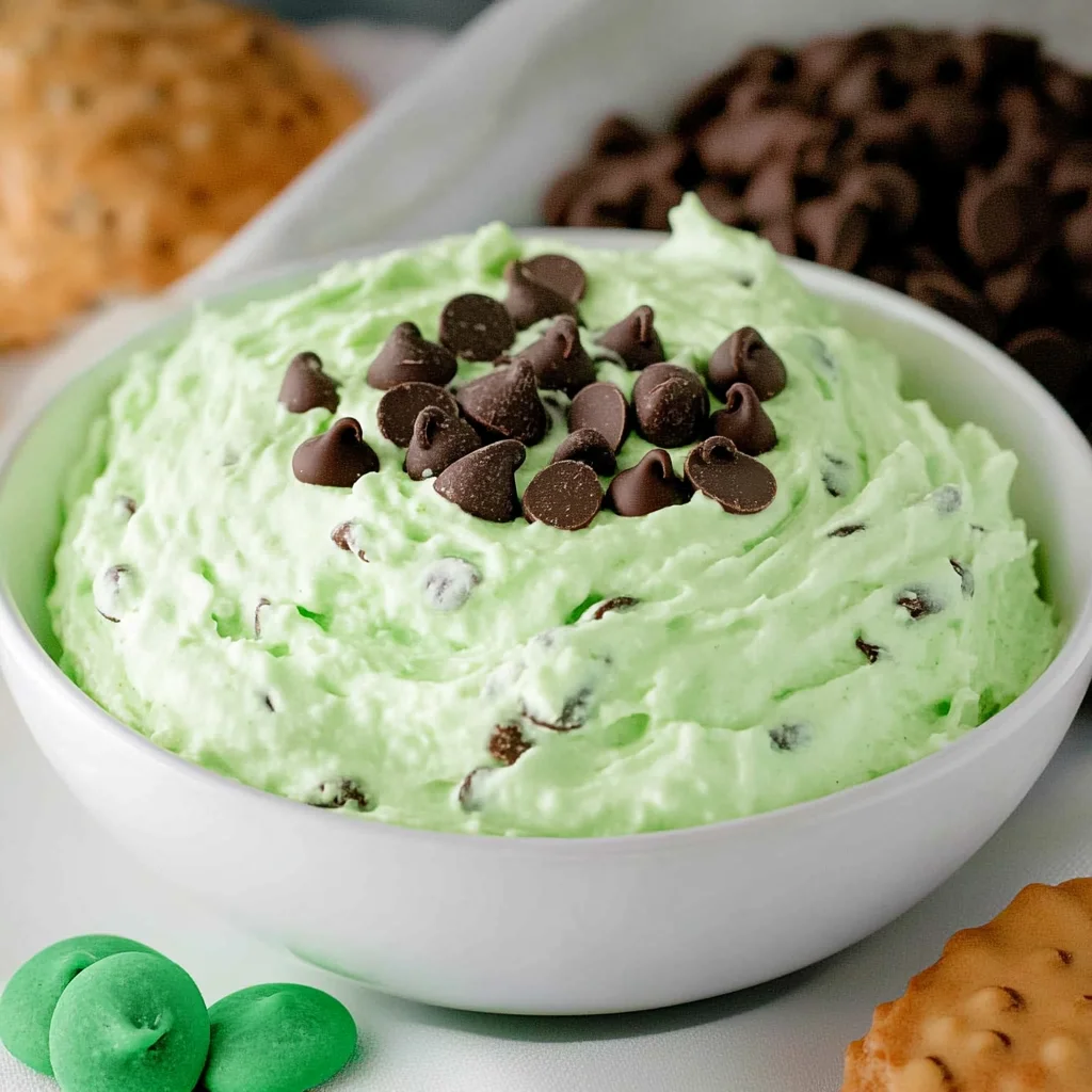Mint Chocolate Chip Dip