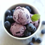 2-Ingredient Blueberry Nice Cream