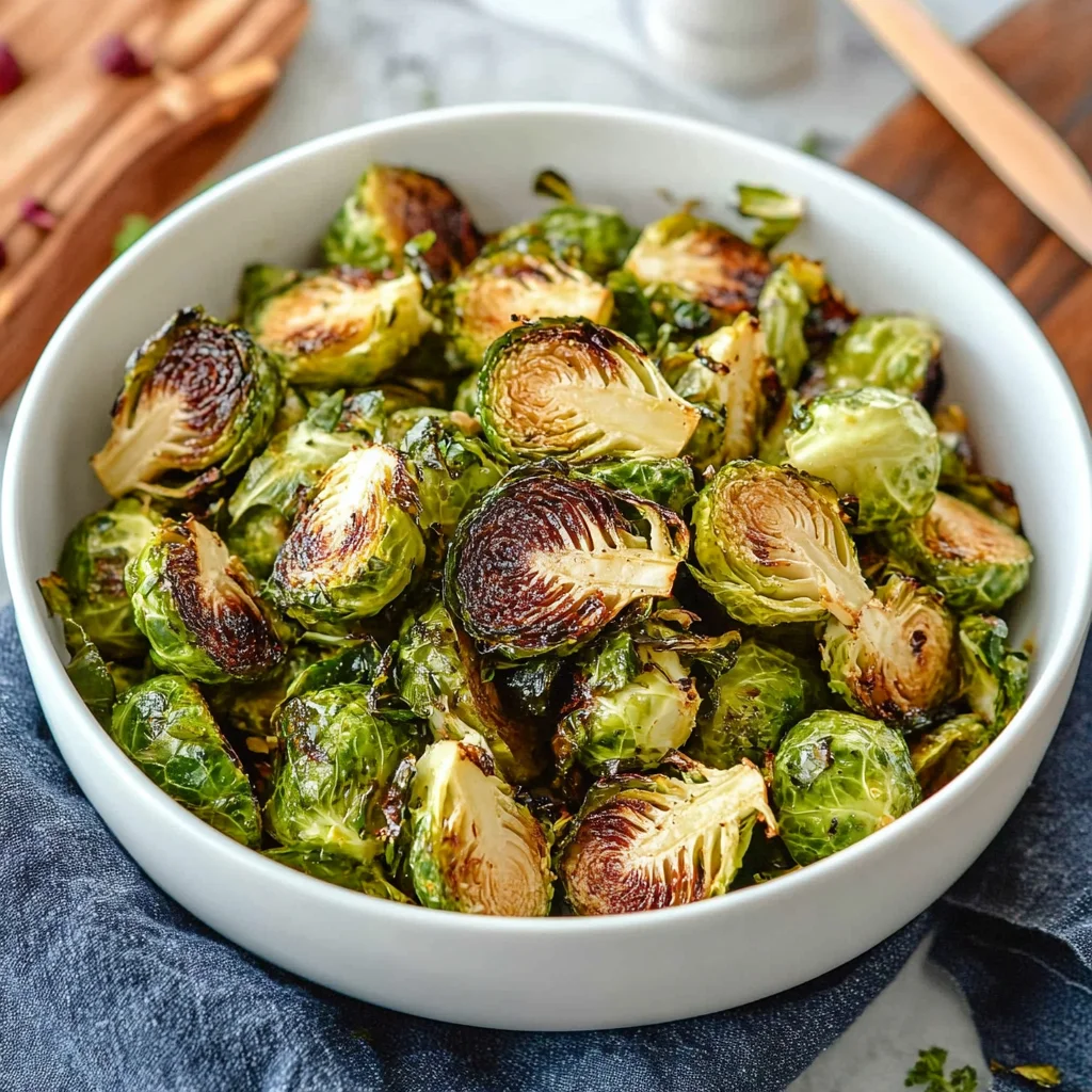 Air Fryer Brussels Sprouts