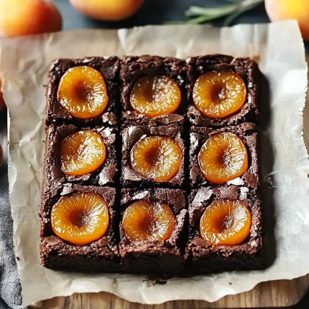 Apricot Cocoa Brownies