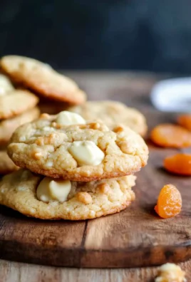 Apricot White Chocolate Cookies