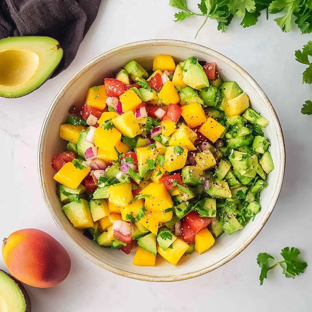 Avocado Mango Salad