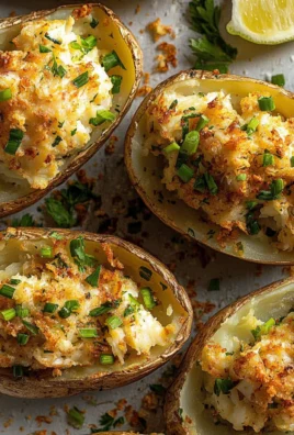 Crab Cake Twice-Baked Potatoes