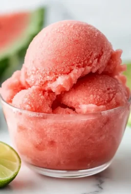 Easy 2-Ingredient Watermelon Sorbet
