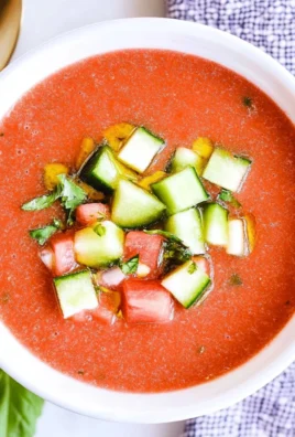 Easy Watermelon Gazpacho Recipe