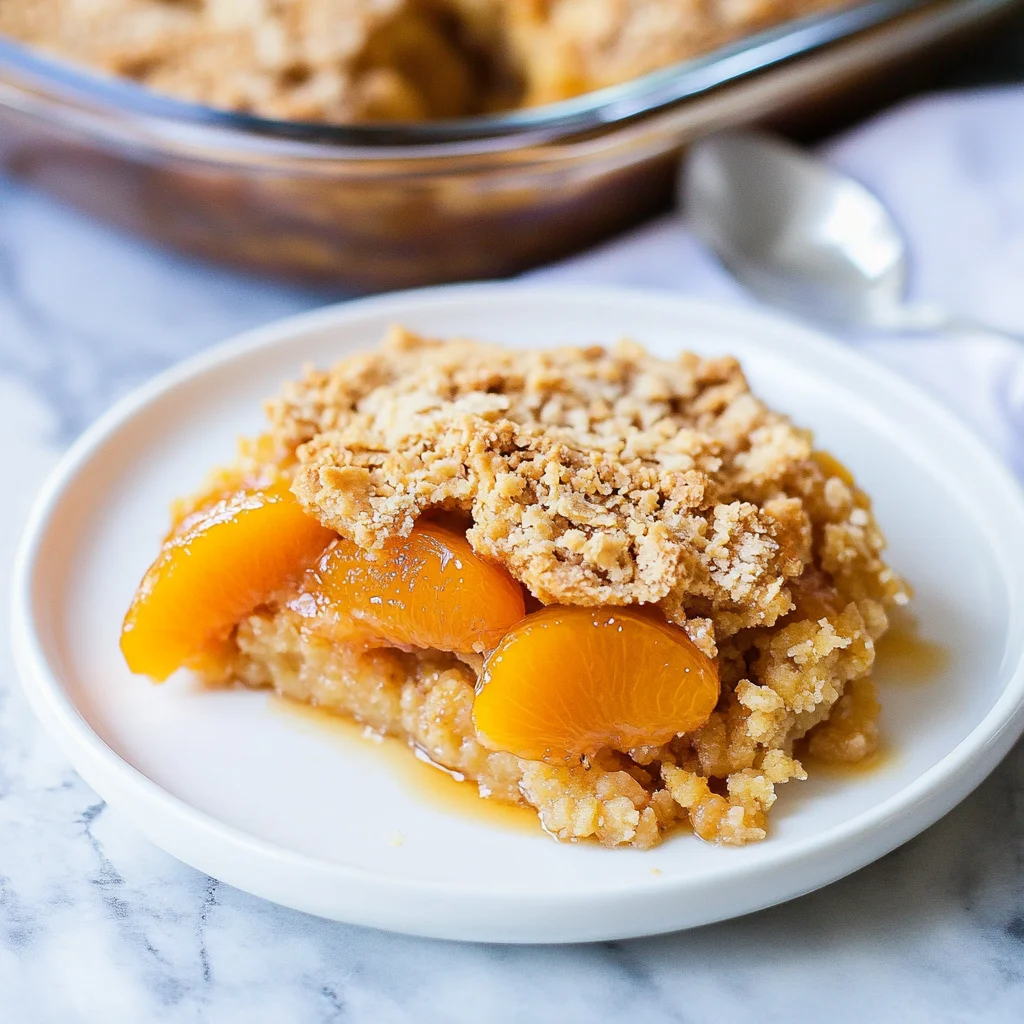 Fresh Apricot Crisp