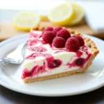 Frozen Raspberry Lemonade Pie