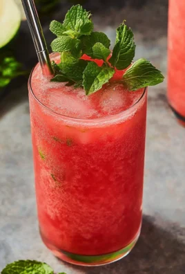 Frozen Watermelon Mojito