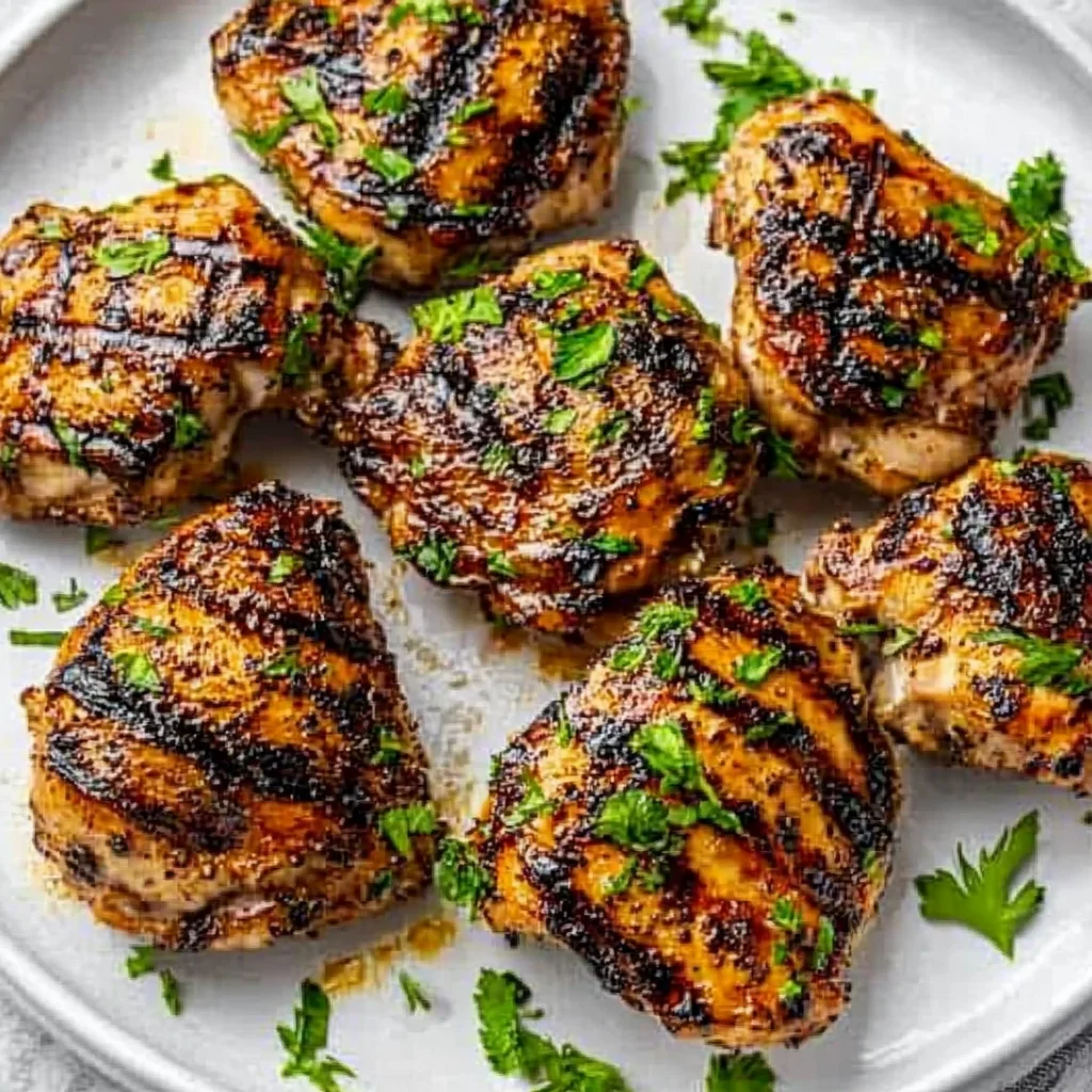 Grilled Chicken Thighs