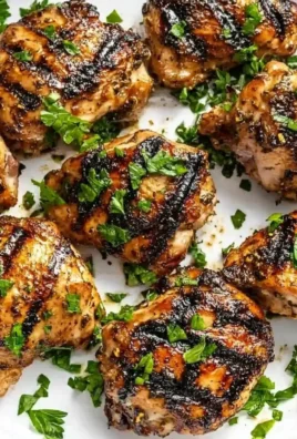 Grilled Chicken Thighs