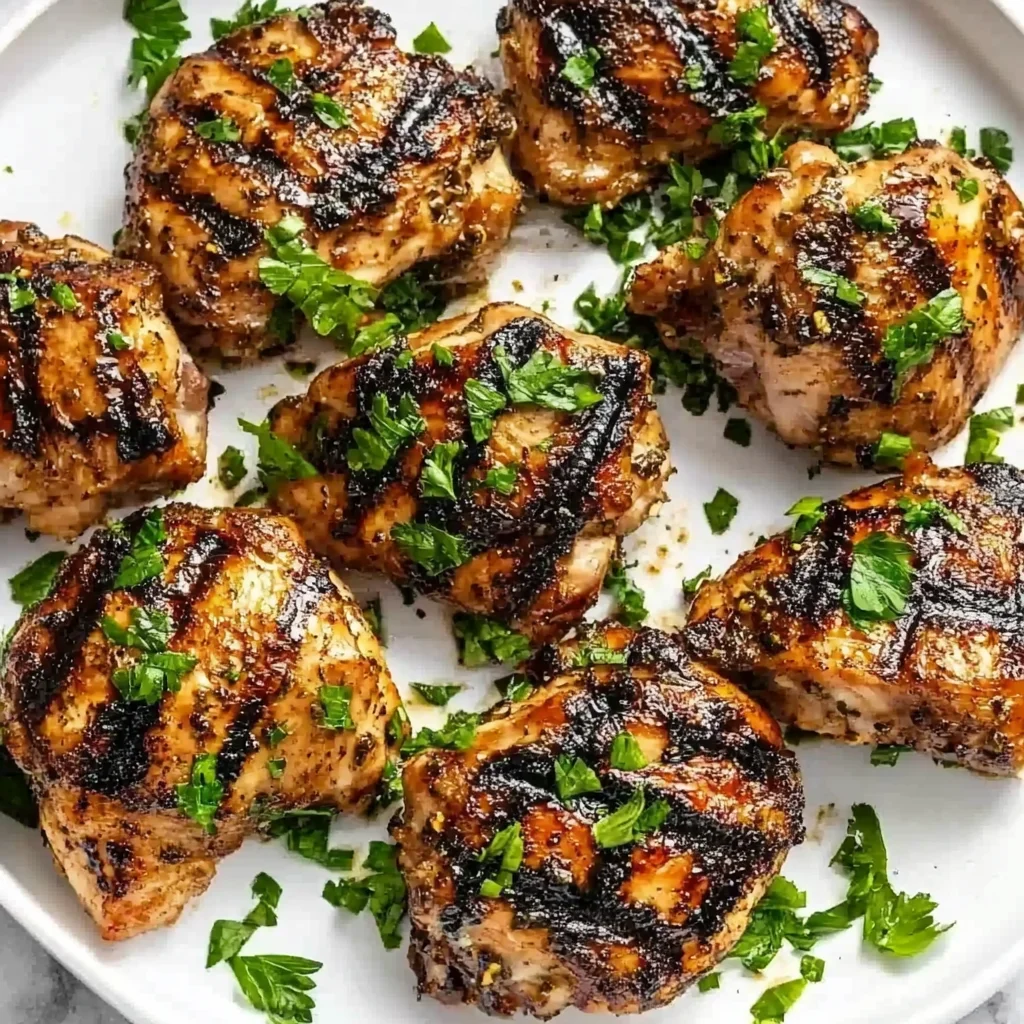 Grilled Chicken Thighs