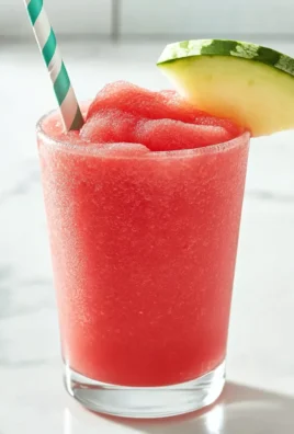 Healthy 2-Ingredient Watermelon Slushie