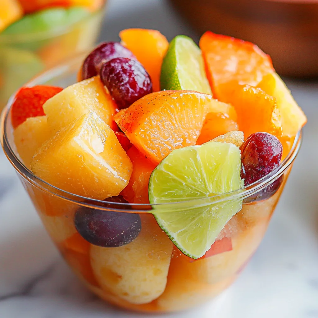 Honey Lime Fruit Salad