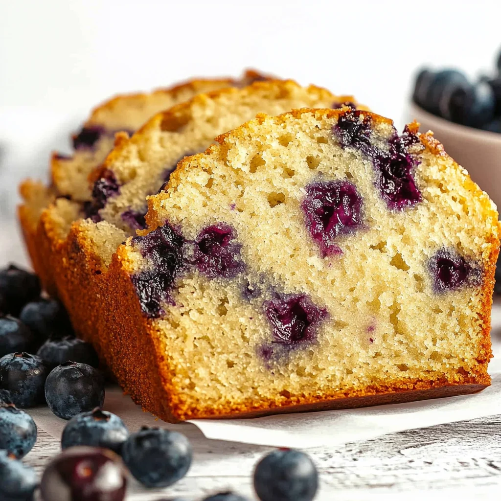 Lemon Blueberry Bread