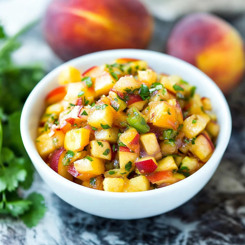 Peach Salsa