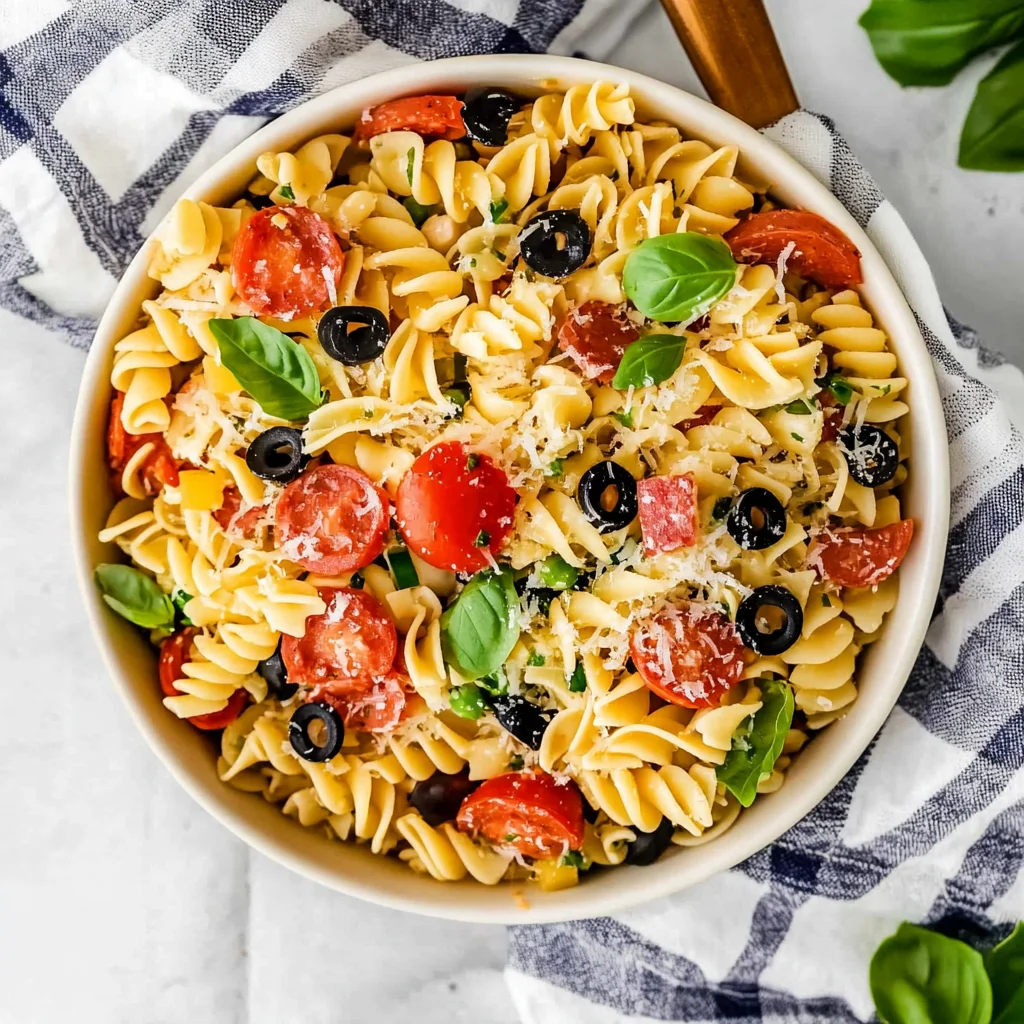 Pizza Pasta Salad
