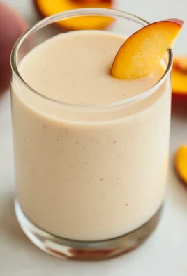 Tasty Peach Smoothie