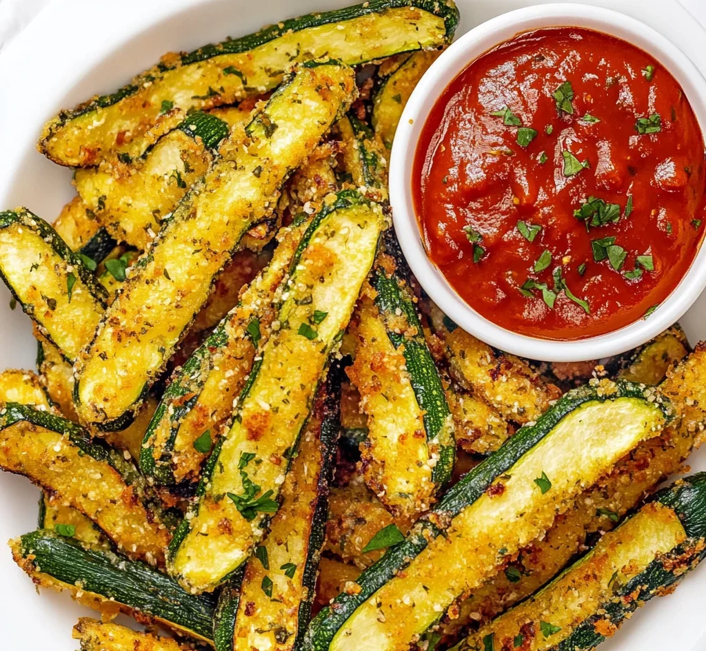 Zucchini Fries (Easy, Healthy Recipe)