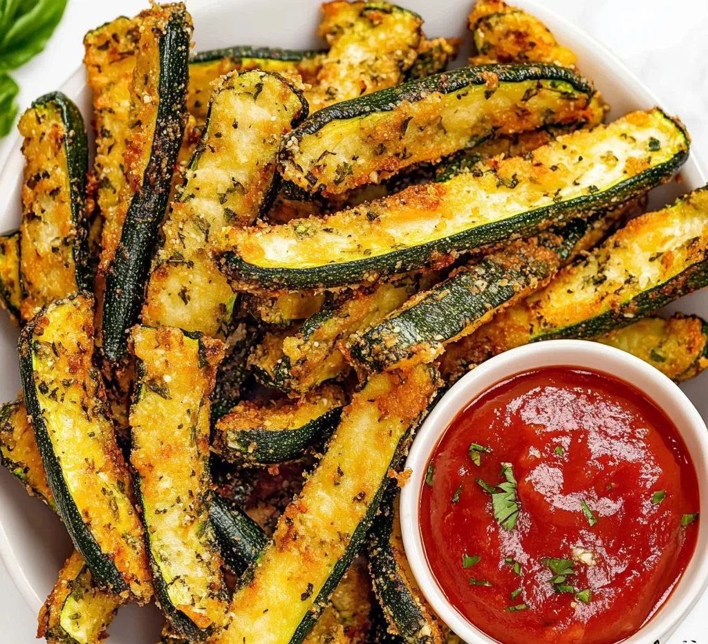 Zucchini Fries (Easy, Healthy Recipe)
