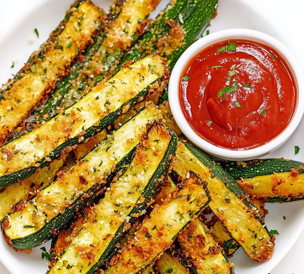 Zucchini Fries (Easy, Healthy Recipe)