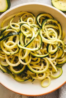 Zucchini Noodles Recipe (Zoodles)