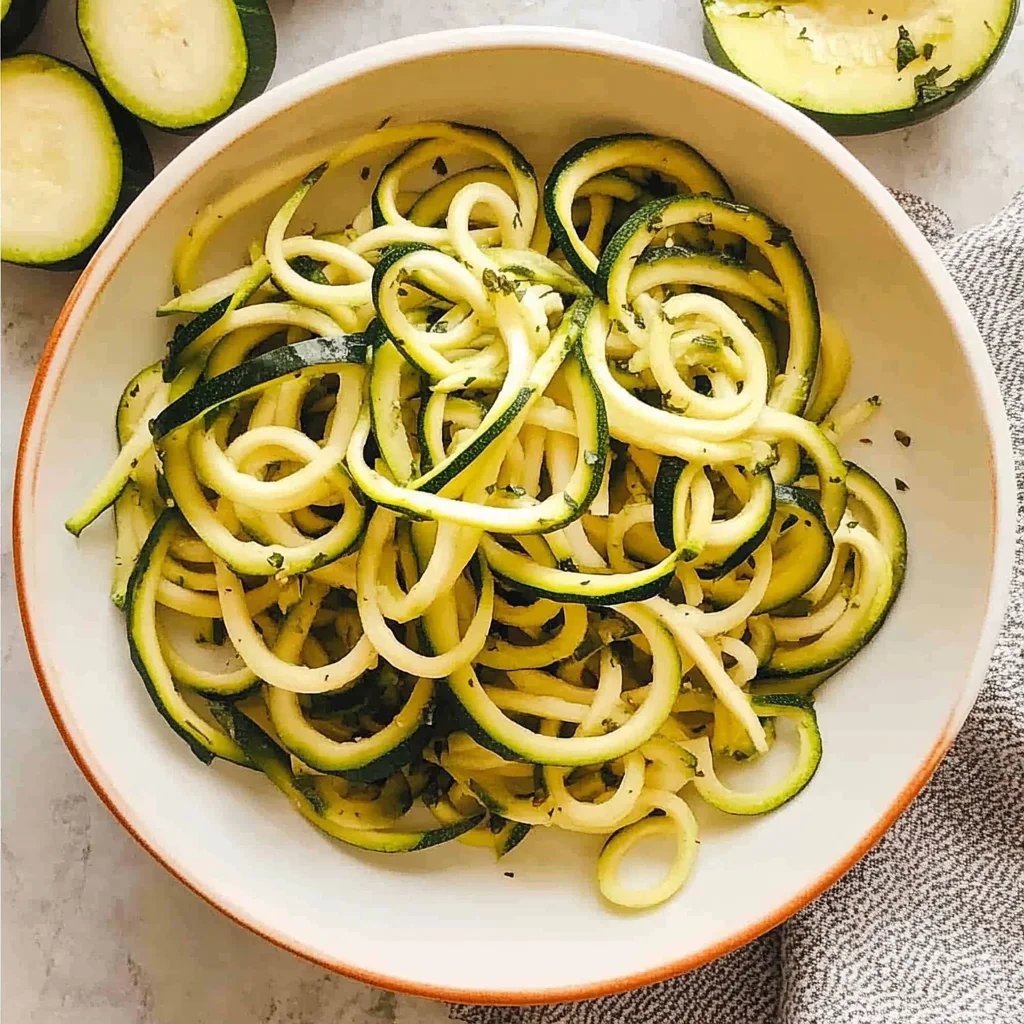 Zucchini Noodles Recipe (Zoodles)