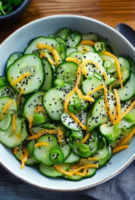 10-Minute Ginger Miso Cucumber Salad