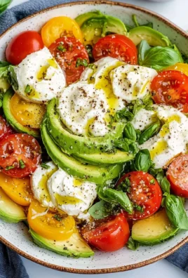 Avocado Caprese Salad