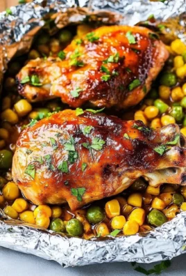BBQ Chicken Foil Packets