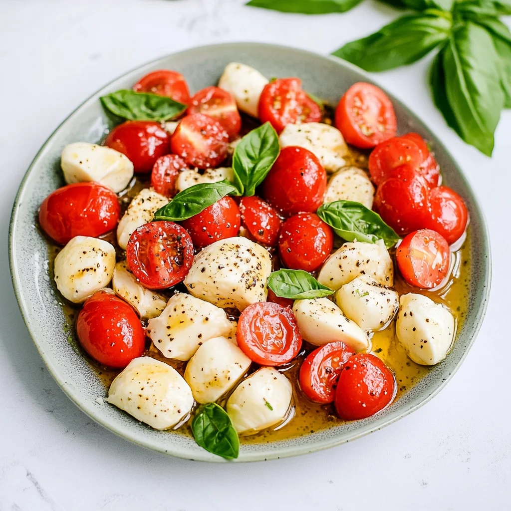 Caprese Salad Dressing Recipe