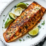 Chili Lime Baked Trout