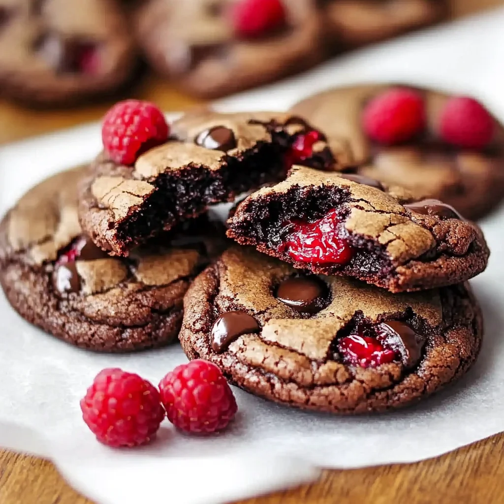 Chocolate Raspberry Delight Cookies Recipe is a must-try!
