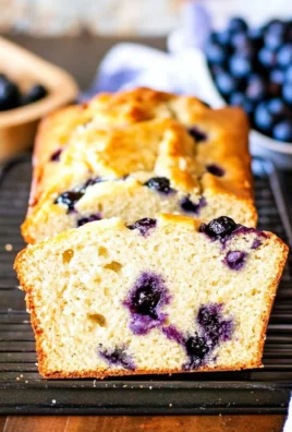 Cream Cheese Blueberry Bread