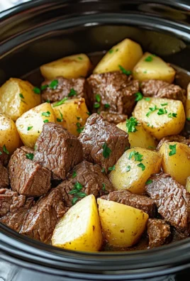 Crockpot Steak and Potatoes