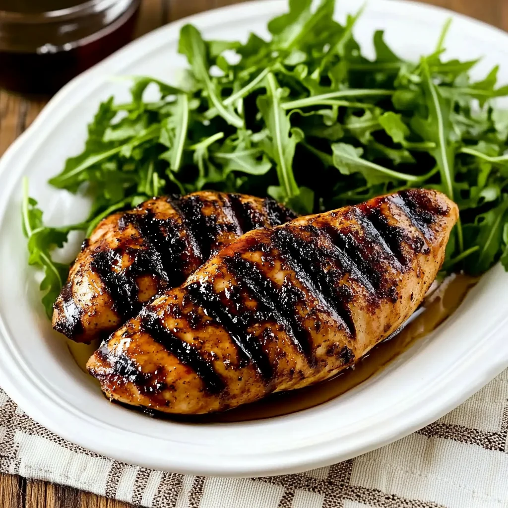 Grilled Chicken with Balsamic Vinegar