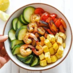 Grilled Shrimp and Vegetable Bowl