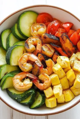 Grilled Shrimp and Vegetable Bowl