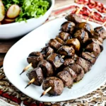 Grilled Steak Kabobs (with Mushrooms)