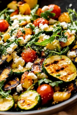 Grilled Zucchini Salad