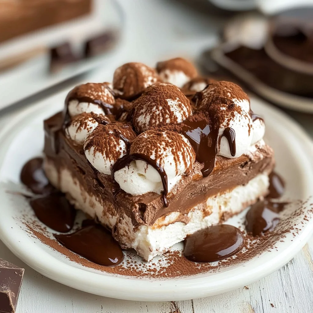 HOT CHOCOLATE TIRAMISU RECIPE