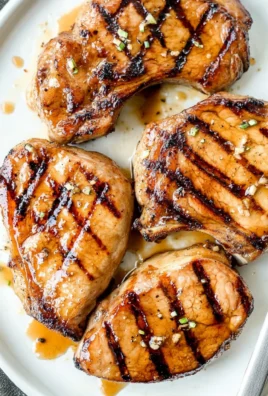Honey Soy Grilled beef Chops