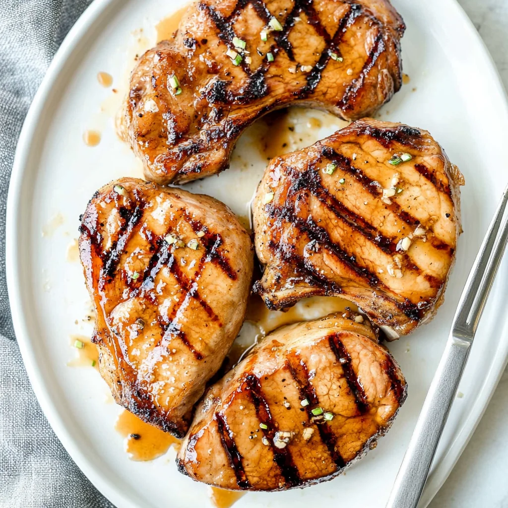 Honey Soy Grilled beef Chops