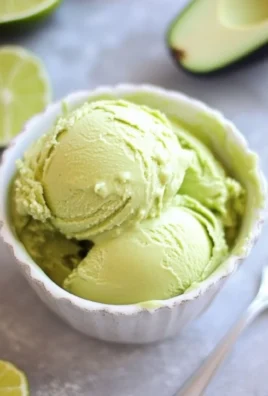 Key Lime Avocado Vegan Ice Cream