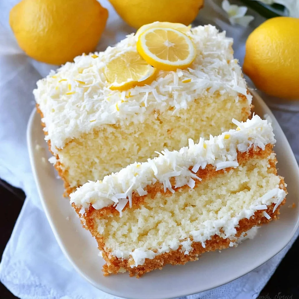 Lemon Coconut Cake