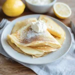 Lemon Ricotta Crepes
